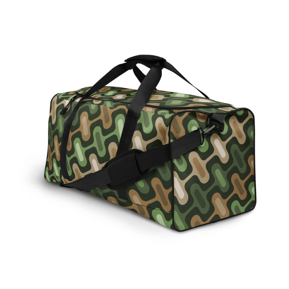 Mid Century Modern Camo ZipperDee Duffle Bag – Mid Century Style Shop