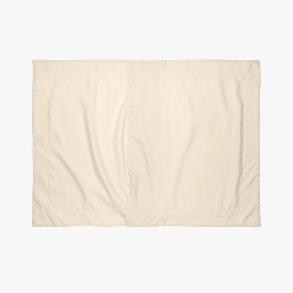 Mid Century Modern Aqua Green ZipperDee Pillow Sham with flange